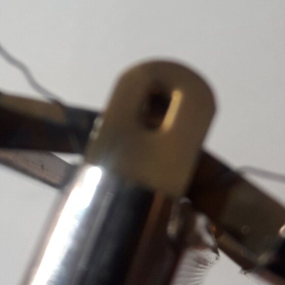 Unique Art Deco Cigarette Case 1920s? Unusual Split Top Chrome Vintage Antique - Picture 8 of 8